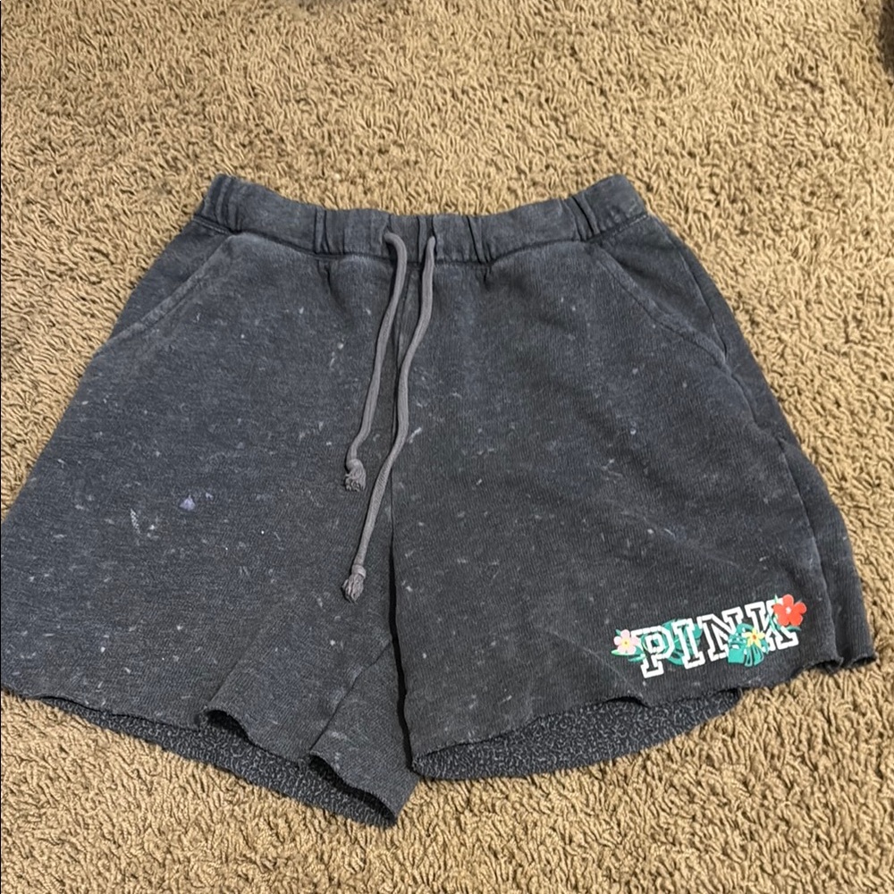 PINK Victoria's Secret Gray Athletic Shorts